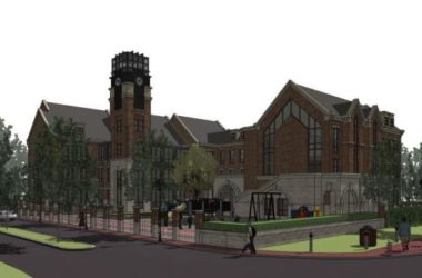 Sketchup学校模型|多层幼儿园学校,教育建筑,英式古典风格-BIM建筑网