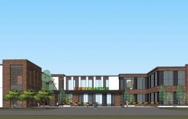 Sketchup学校模型|多层幼儿园学校,教育建筑,现代风格-BIM建筑网