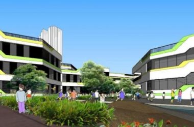 Sketchup学校模型|多层幼儿园学校,教育建筑,现代风格-BIM建筑网