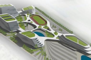 Sketchup综合体模型|多层商业综合体,现代风格-BIM建筑网