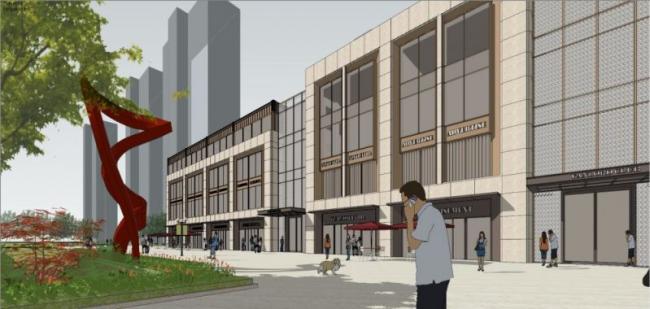 Sketchup商业模型|多层商业建筑,现代风格 Sketchup商业模型|多层商业建筑,现代风格