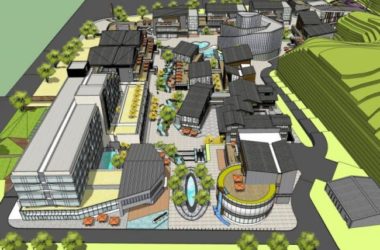 Sketchup商业模型|多层商业街，新中式风格-BIM建筑网