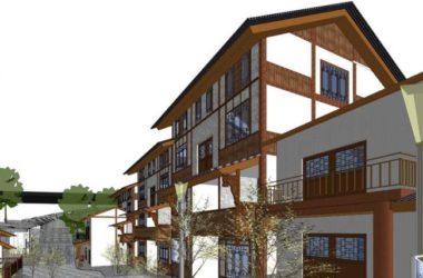 Sketchup酒店模型|多层酒店,民族风吊脚楼,山地建筑,中式风格-BIM建筑网