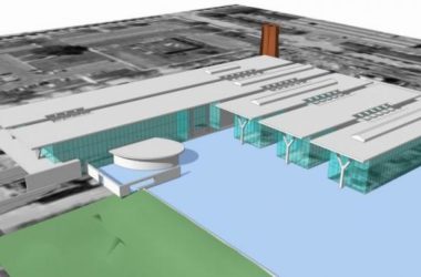 Sketchup文化模型|福特沃斯现代美术博物馆,多层文化建筑,现代风格-BIM建筑网