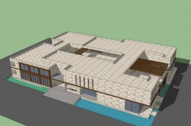 Sketchup文化模型|多层展览馆展示中心博物馆,现代风格,文化建筑-BIM建筑网