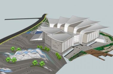 Sketchup文化模型|多层展览馆展示中心博物馆,现代风格,文化建筑-BIM建筑网