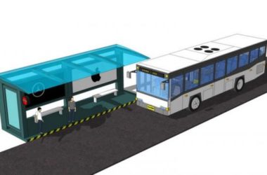 Sketchup素材模型|公交站台,公车站牌,候车棚,交通工具,素材组件-BIM建筑网