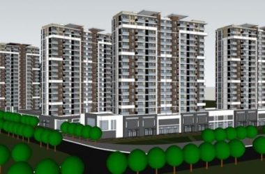 Sketchup住宅模型|高层住宅小区,居住建筑,现代风格-BIM建筑网