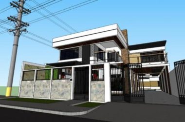 Sketchup住宅模型|多层住宅,现代风格,居住建筑-BIM建筑网