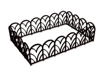 Sketchup素材模型|装饰性树池护栏，景观素材组件-BIM建筑网