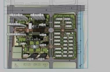 Sketchup住宅模型|高层住宅小区,居住建筑,现代风格-BIM建筑网