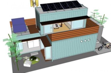 Sketchup住宅模型|多层住宅,集装箱,居住建筑,现代风格-BIM建筑网