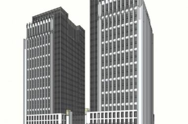 Sketchup酒店模型|高层酒店,现代风格-BIM建筑网