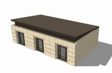 Sketchu工业厂房|多层配电站垃圾站,新亚洲风格,厂房工业建筑-BIM建筑网