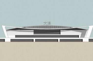 Sketchup车站路桥|多层火车站高铁站汽车站,现代风格,交通建筑-BIM建筑网
