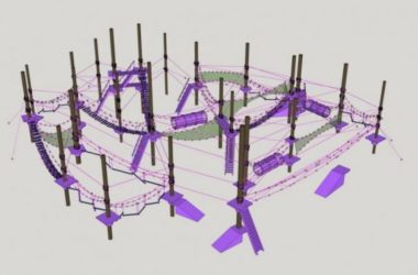 Sketchup素材模型|儿童游乐设施景观素材组件-BIM建筑网