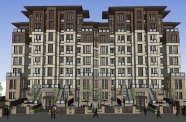 Sketchup住宅模型|多层住宅,草原风格,居住建筑-BIM建筑网