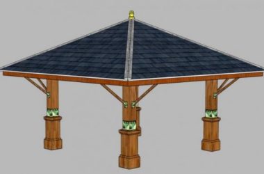 Sketchup小品模型|景观凉亭,小品-BIM建筑网