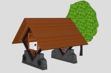 Sketchup小品模型|休闲凉亭中式小品,景观素材组件-BIM建筑网
