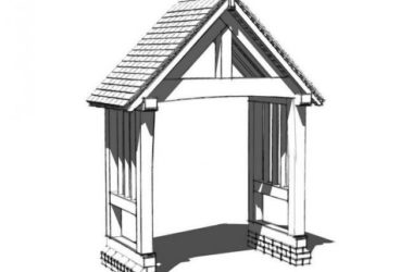 Sketchup素材模型|门头组件素材,大门-BIM建筑网