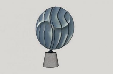 Sketchup素材模型|艺术景观雕塑小品模型素材组件,现代风格-BIM建筑网