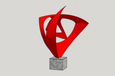 Sketchup素材模型|景观雕塑小品模型素材组件,现代风格-BIM建筑网