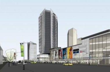 Sketchup综合体模型|多层高层混合综合体,多层商业街,高层公寓住宅,现代风格-BIM建筑网