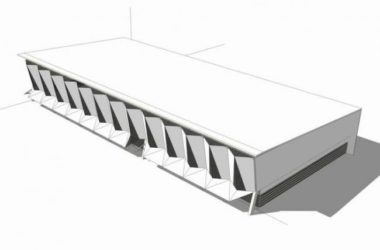Sketchup车站路桥|多层汽车站,交通建筑,现代风格-BIM建筑网