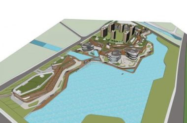 Sketchup商业模型|苏南万科第五园商业中心，多层商业，现代风格-BIM建筑网