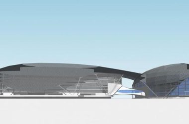 Sketchup酒店模型|阿布扎比The Yas Hotel多层酒店,现代风格-BIM建筑网