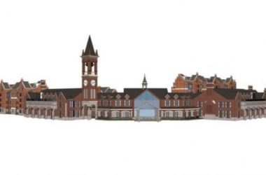 Sketchup商业模型|多层沿街商业街，英式风格，古典风格-BIM建筑网