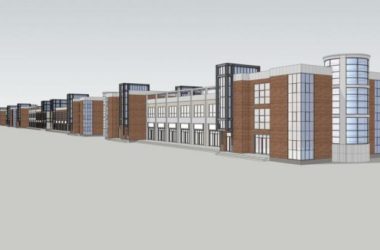 Sketchup商业模型|多层商业街，现代风格-BIM建筑网