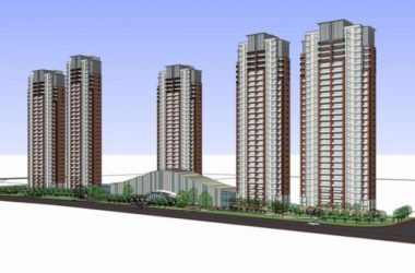 Sketchup住宅模型|高层住宅,底层商业,沿街商业,居住建筑,现代风格-BIM建筑网