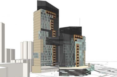 Sketchup办公模型|高层办公楼,现代风格-BIM建筑网