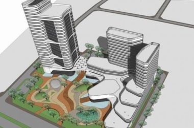 Sketchup酒店模型|高层酒店,办公楼,现代风格-BIM建筑网
