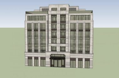 Sketchup住宅模型|多层住宅,居住建筑,现代风格-BIM建筑网