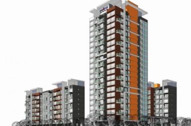 Sketchup住宅模型|高层住宅,小区,居住建筑,现代风格-BIM建筑网