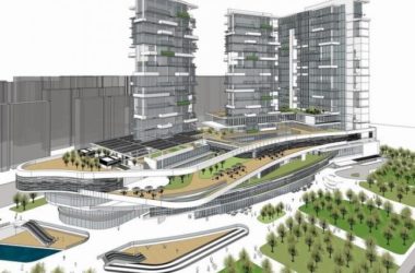 Sketchup综合体模型|高层办公楼,高层住宅,综合体,现代风格-BIM建筑网