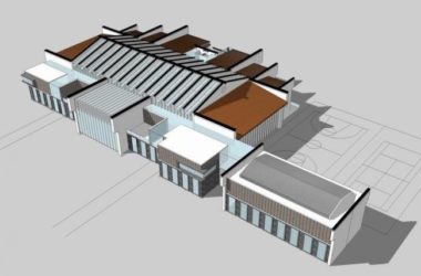 Sketchup商业模型|多层会所，商业建筑，新中式风格-BIM建筑网