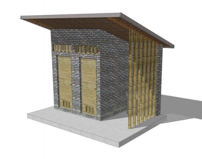 Sketchup小品模型|厕所,现代风格,小品 Sketchup小品模型|厕所,现代风格,小品