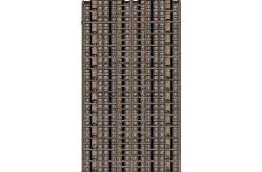 Sketchup住宅模型|高层住宅,居住建筑,古典风格,ArtDeco风格-BIM建筑网