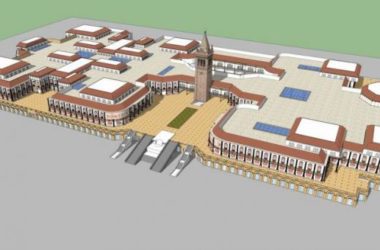 Sketchup商业模型|多层商业街改造，古典风格-BIM建筑网