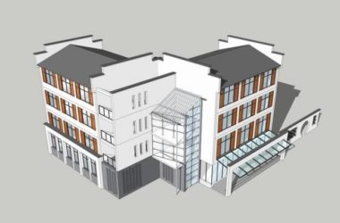 Sketchup住宅模型|多层农村自建房,多层住宅,居住建筑,中式风格-BIM建筑网