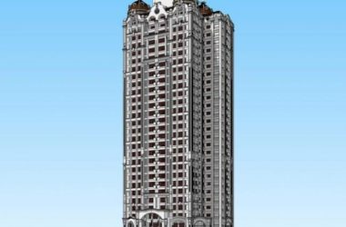 Sketchup住宅模型|古典风格,高层住宅,居住建筑-BIM建筑网