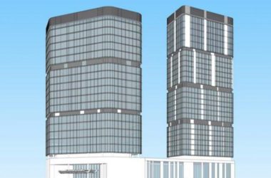 Sketchup酒店模型|高层酒店,现代风格-BIM建筑网