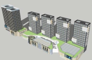 Sketchup住宅模型|高层公寓,现代风格,居住建筑-BIM建筑网