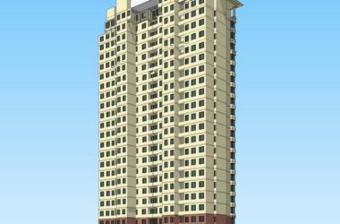 Sketchup住宅模型|高层住宅,西班牙托斯卡纳,古典风格,居住建筑-BIM建筑网