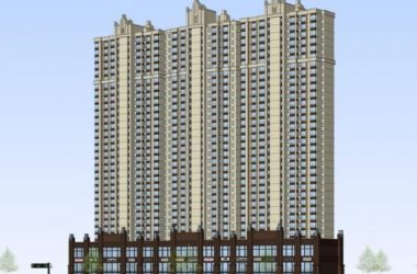 Sketchup住宅模型|高层住宅,居住建筑,现代风格-BIM建筑网