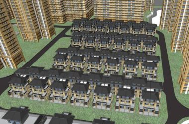 Sketchup住宅模型|高层住宅小区,居住建筑,新古典风格-BIM建筑网
