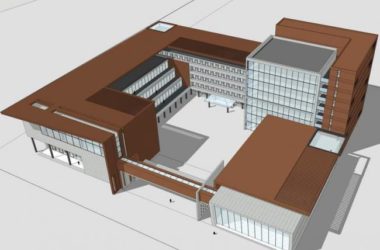 Sketchup酒店模型|多层酒店,现代风格-BIM建筑网